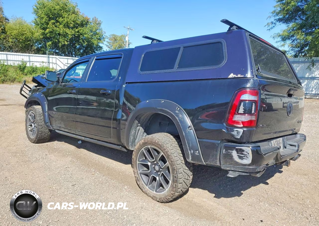 2019 Ram 1500 Laramie VIN:1C6SRFJT4KN908636 - 2