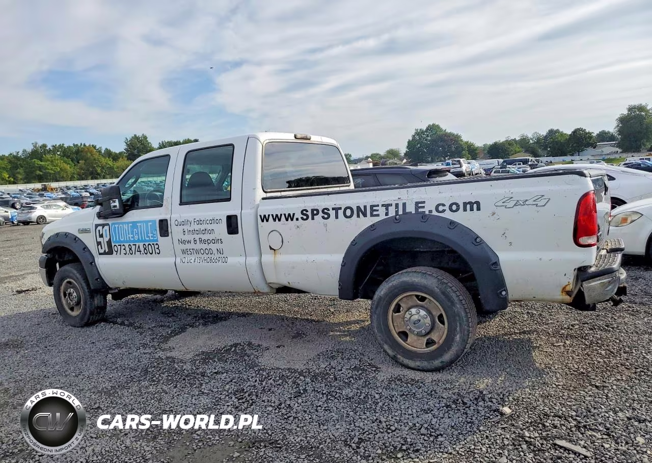2007 Ford F250 Super Duty VIN:1FTSW21507EA38077 - 2