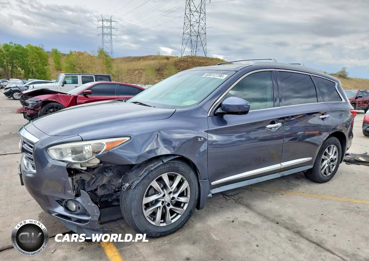 2014 Infiniti Qx60 Base VIN:5N1AL0MM6EC551415 - 1