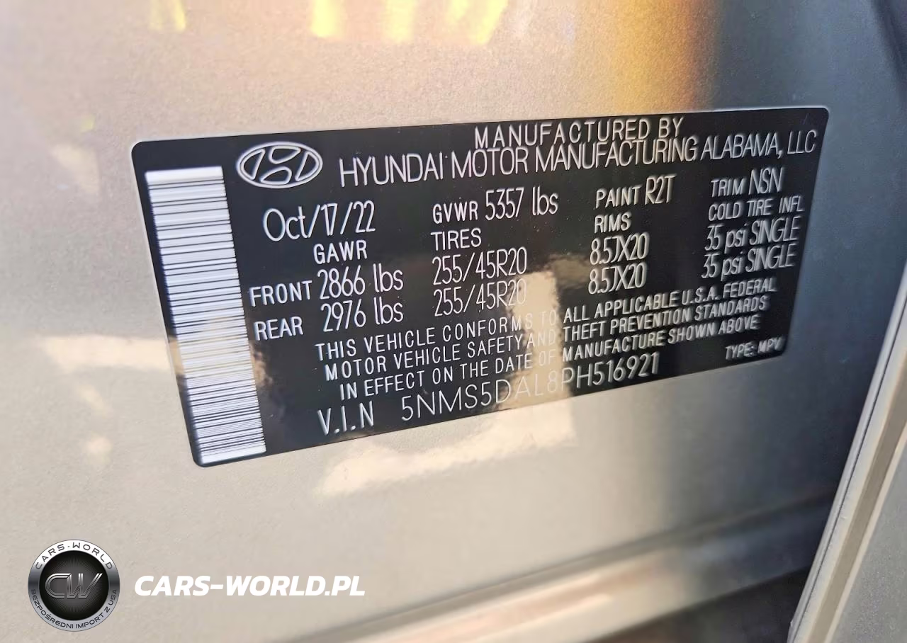 2023 Hyundai Santa Fe Calligraphy VIN:5NMS5DAL8PH516921 - 12