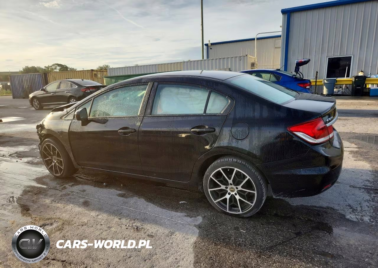 2015 Honda Civic Lx VIN:19XFB2F5XFE107091 - 2
