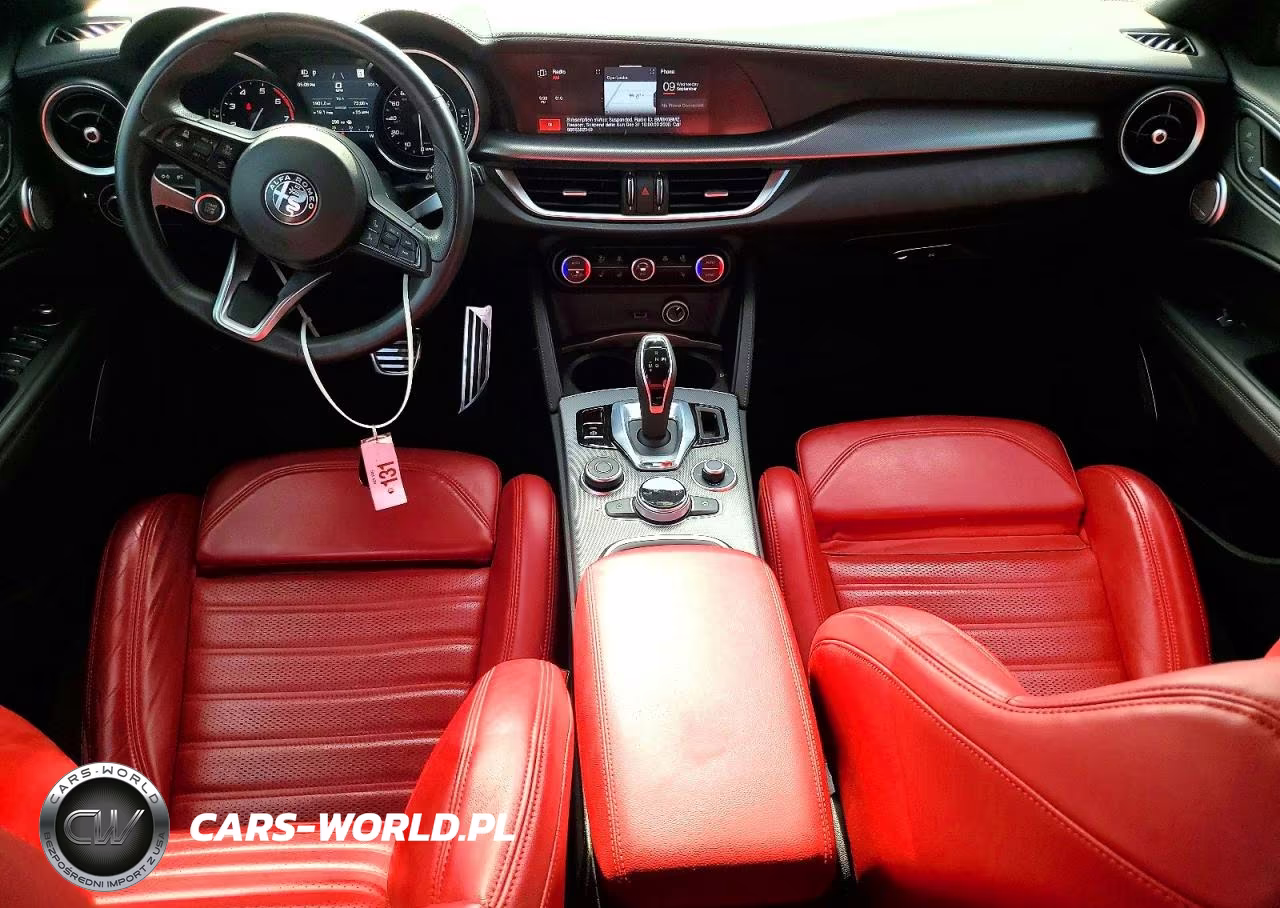 2022 Alfa Romeo Stelvio Ti VIN:ZASPAKBN6N7D49413 - 8