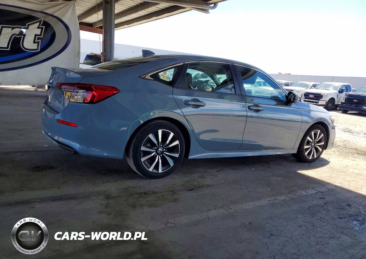 2023 Honda Civic Ex VIN:2HGFE1F75PH317205 - 3
