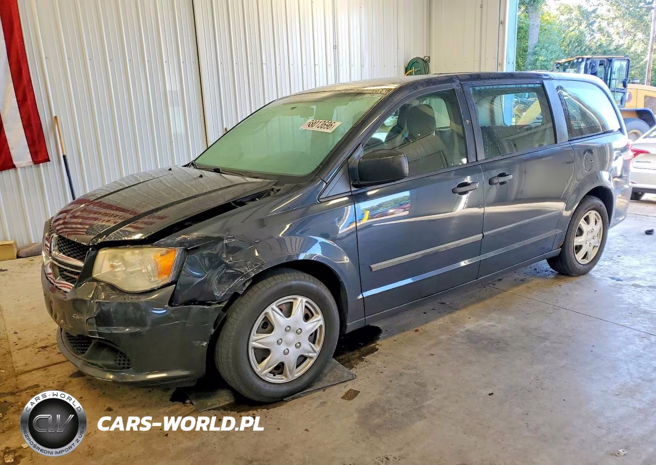 2014 Dodge Grand Caravan Se VIN:2C4RDGBG2ER145830 - 1