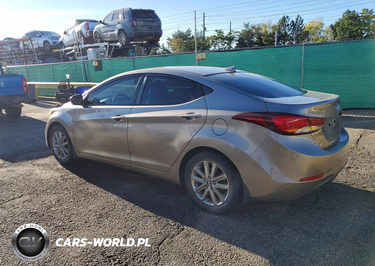 2016 Hyundai Elantra Se VIN:5NPDH4AE1GH754579 - 2