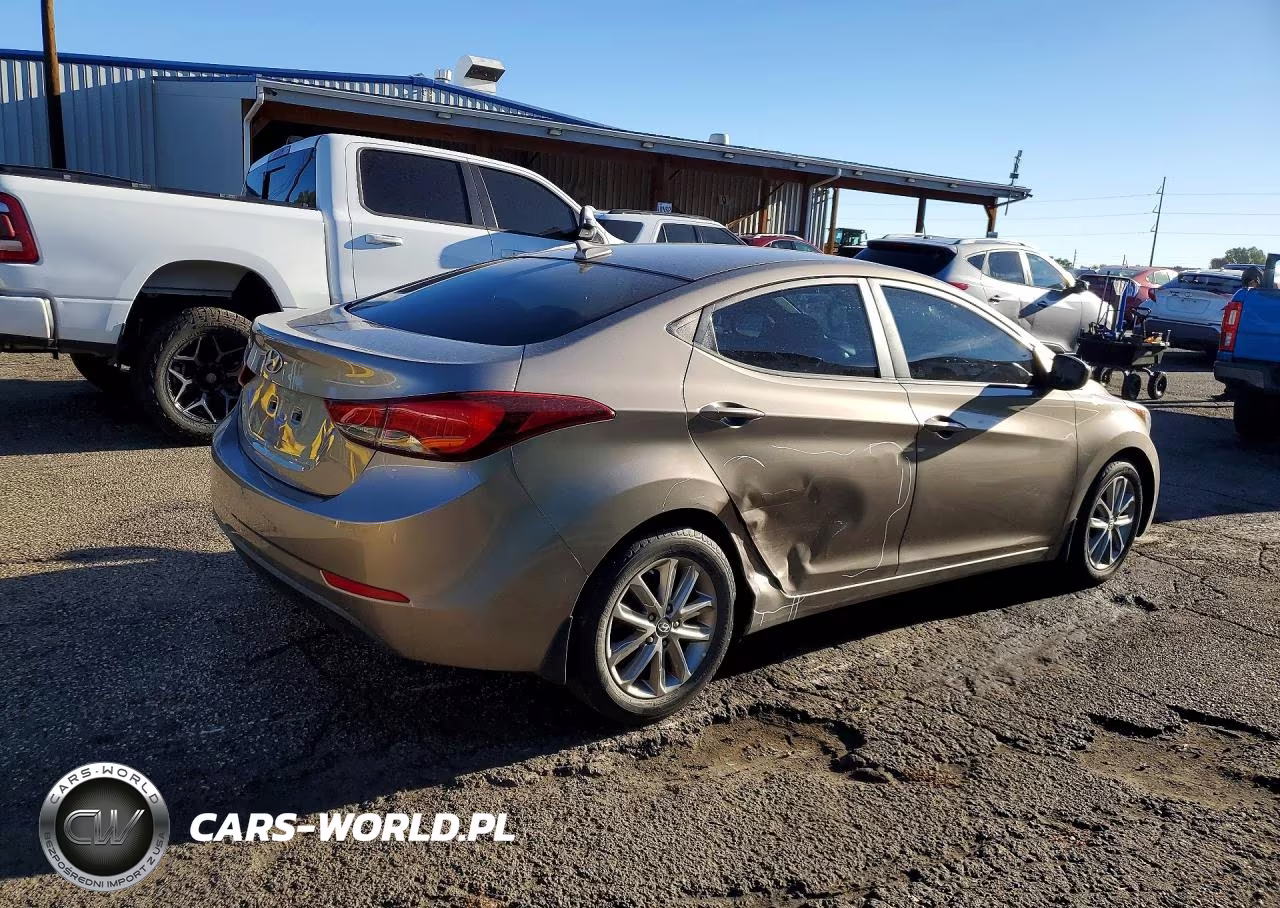2016 Hyundai Elantra Se VIN:5NPDH4AE1GH754579 - 3