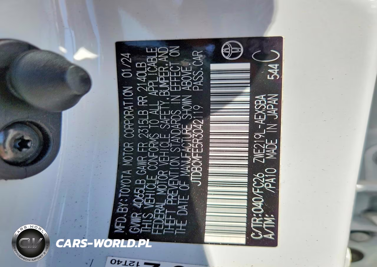 2024 Toyota Corolla Hybrid Se VIN:JTDBCMFE5R3042119 - 12