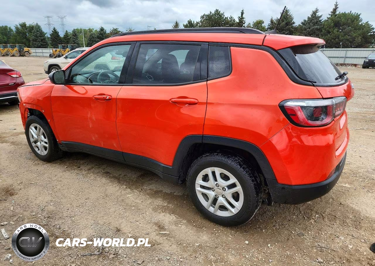 2018 Jeep Compass Sport VIN:3C4NJCABXJT286111 - 2