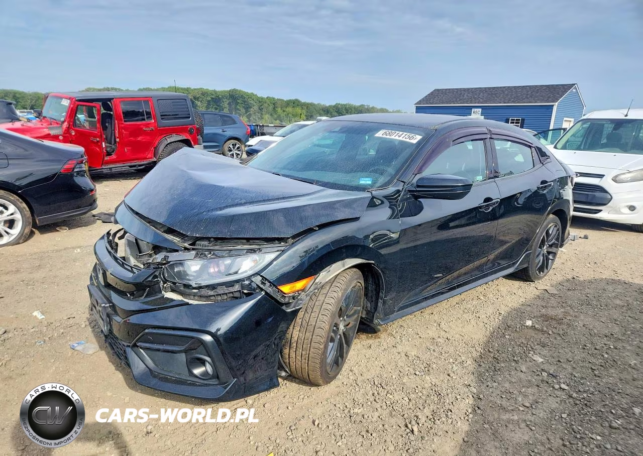 2021 Honda Civic Sport VIN:SHHFK7H4XMU422111 - 1