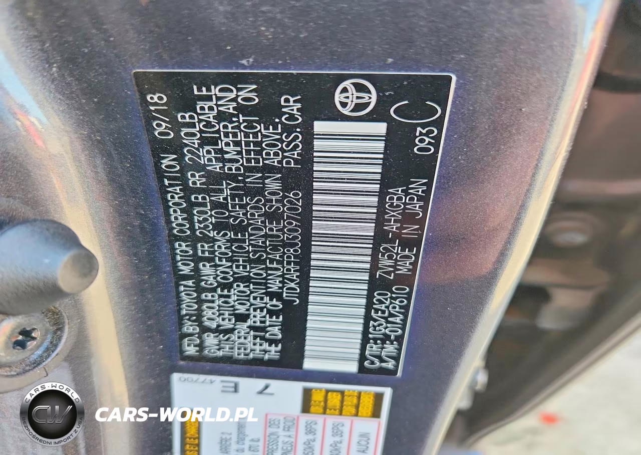 2018 Toyota Prius Prime Advanced VIN:JTDKARFP8J3097026 - 12