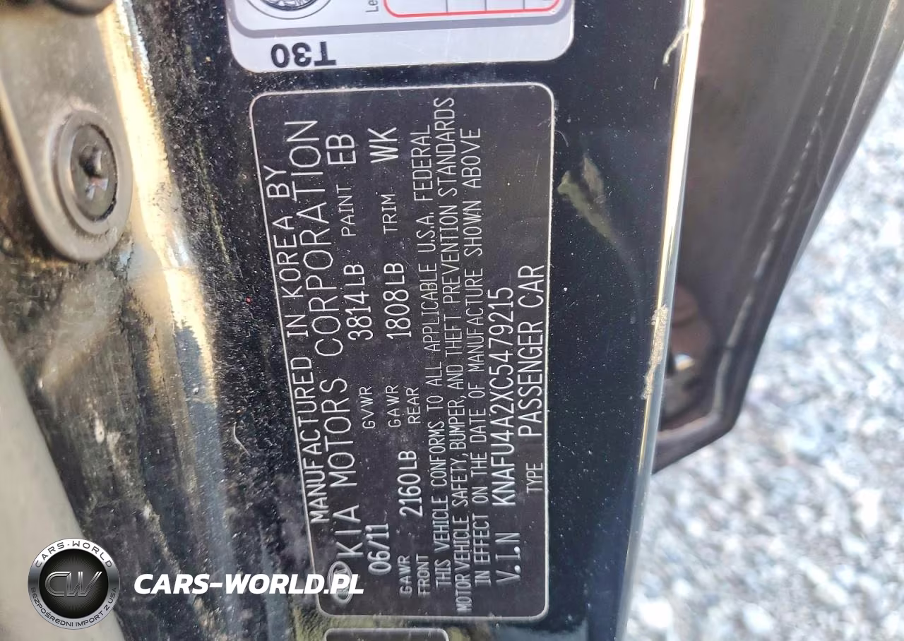 2012 Kia Forte Ex VIN:KNAFU4A2XC5479215 - 12