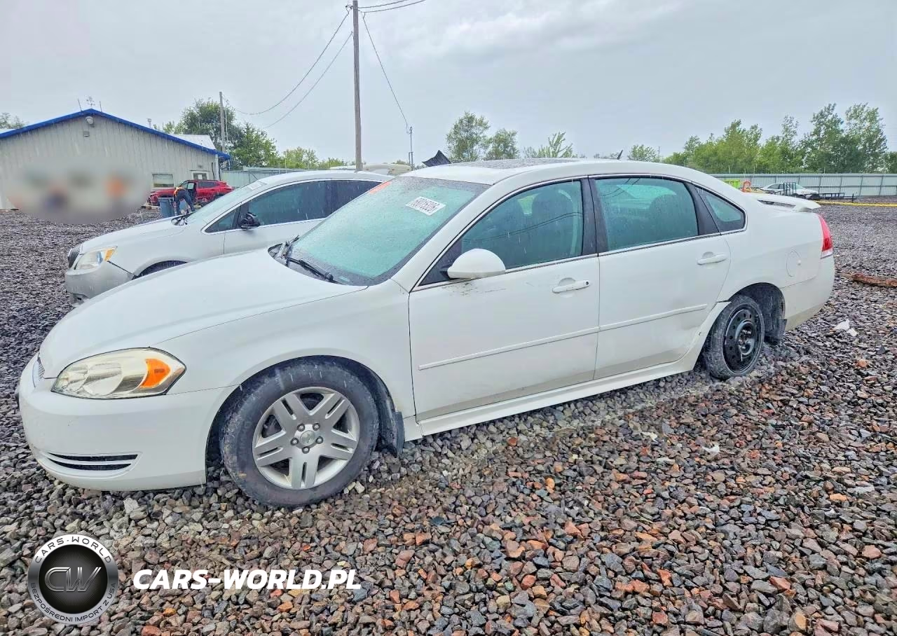 2013 Chevrolet Impala Lt VIN:2G1WB5E39D1202097 - 1