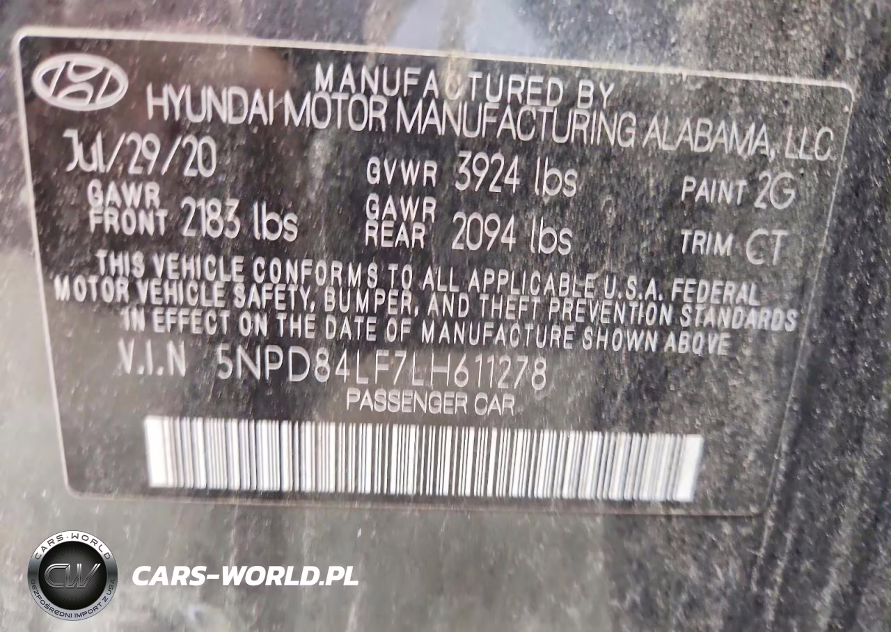 2020 Hyundai Elantra Value Edition VIN:5NPD84LF7LH611278 - 12