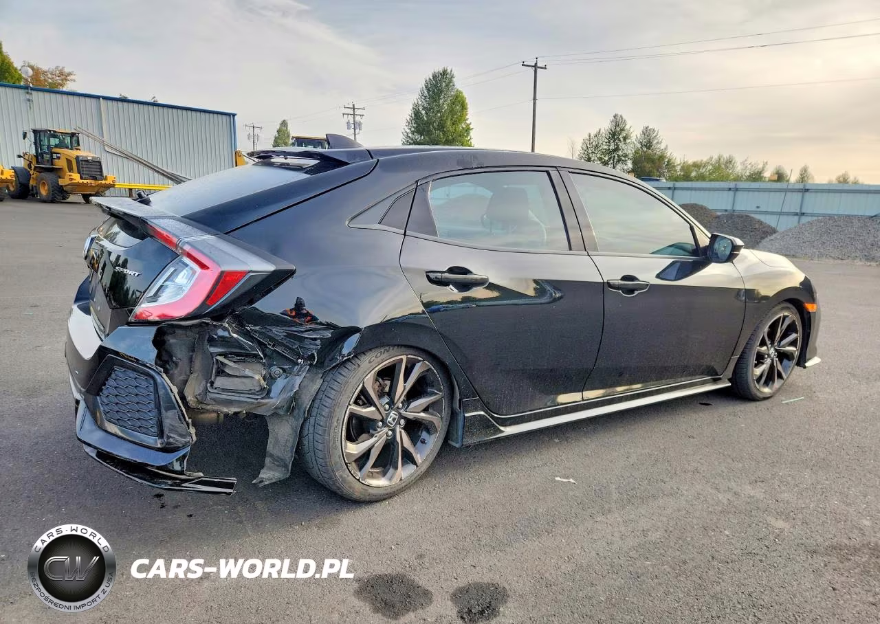 2018 Honda Civic Sport VIN:SHHFK7H44JU418258 - 3