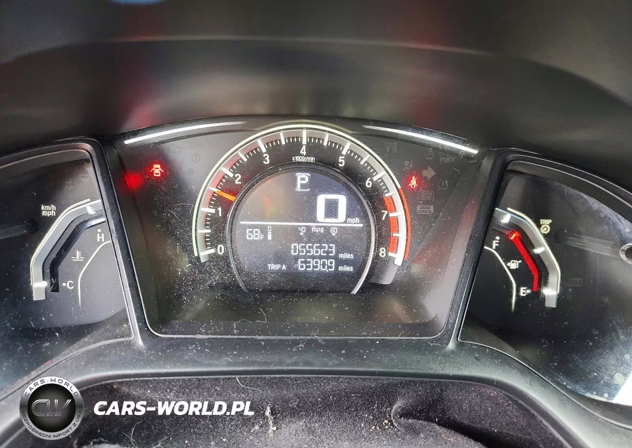 2018 Honda Civic Sport VIN:SHHFK7H44JU418258 - 9