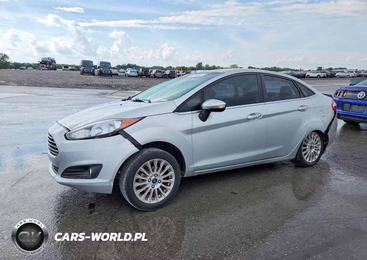 2015 Ford Fiesta Titanium VIN:3FADP4CJ5FM225616 - 1