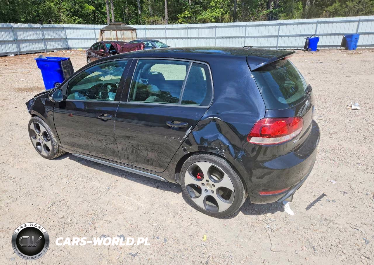 2013 Volkswagen Gti VIN:WVWGV7AJ5DW000742 - 2