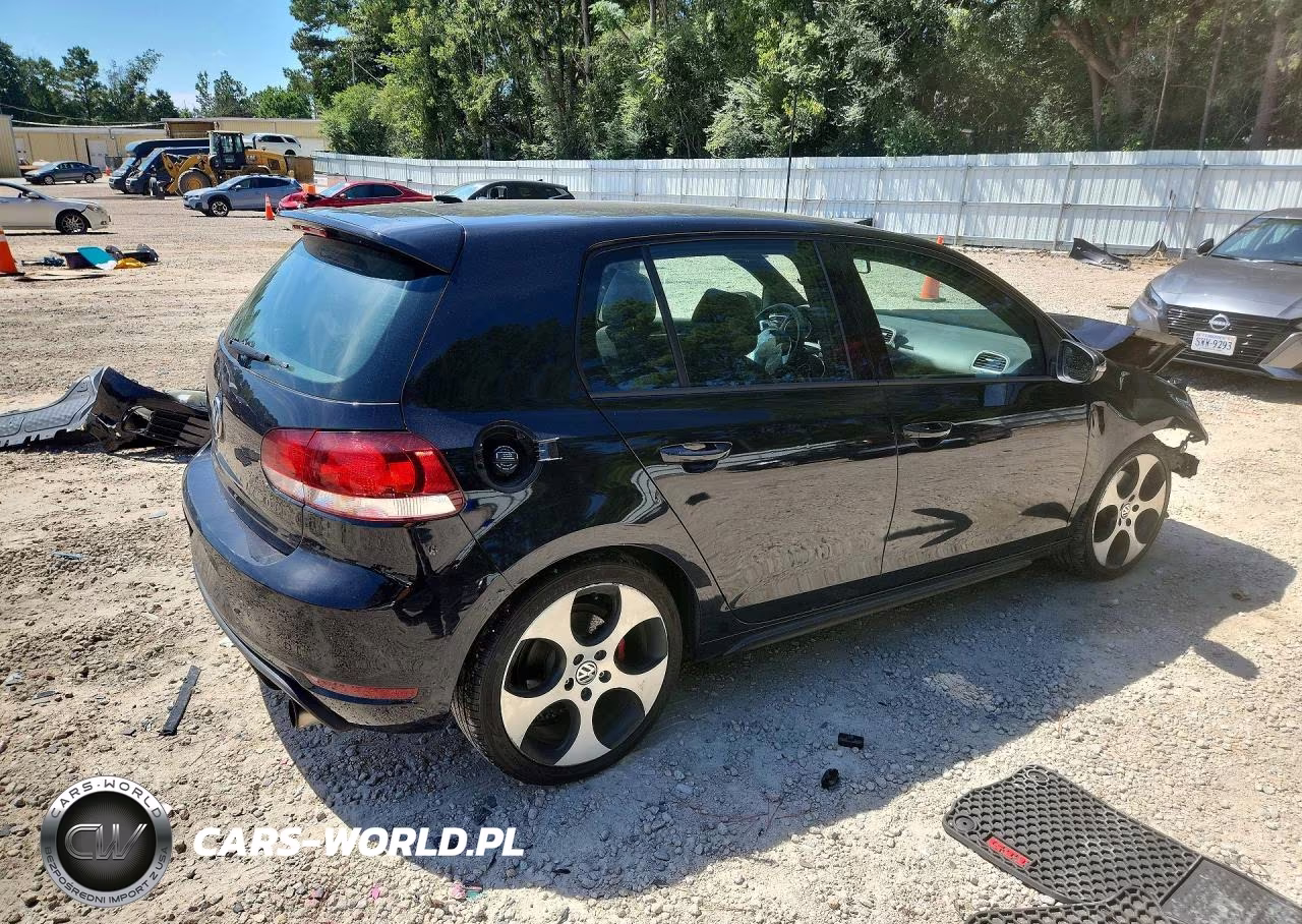 2013 Volkswagen Gti VIN:WVWGV7AJ5DW000742 - 3
