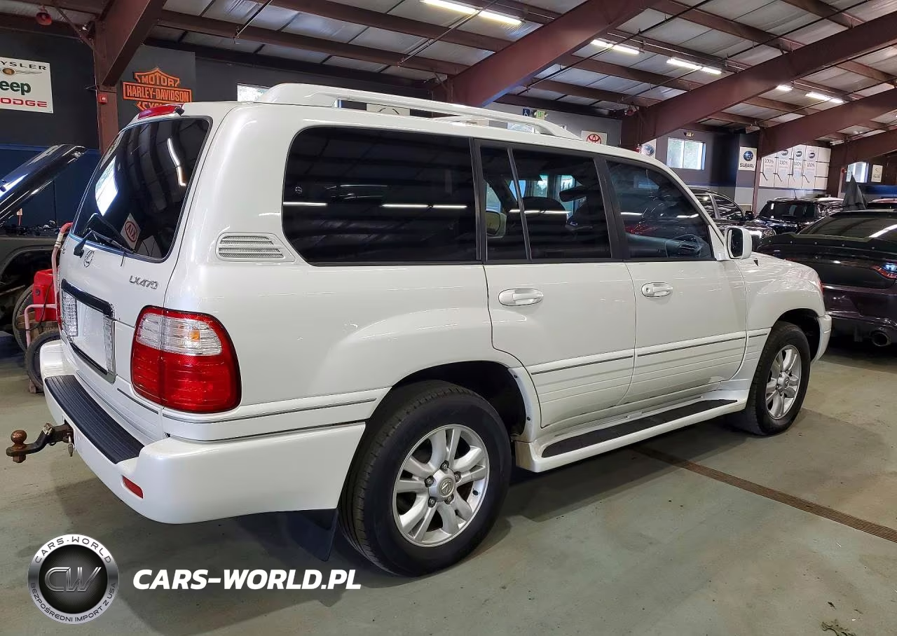 2004 Lexus Lx 470 Base VIN:JTJHT00W343543665 - 3