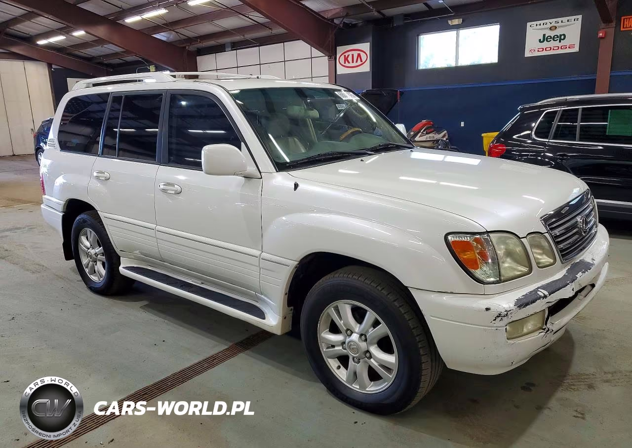 2004 Lexus Lx 470 Base VIN:JTJHT00W343543665 - 4