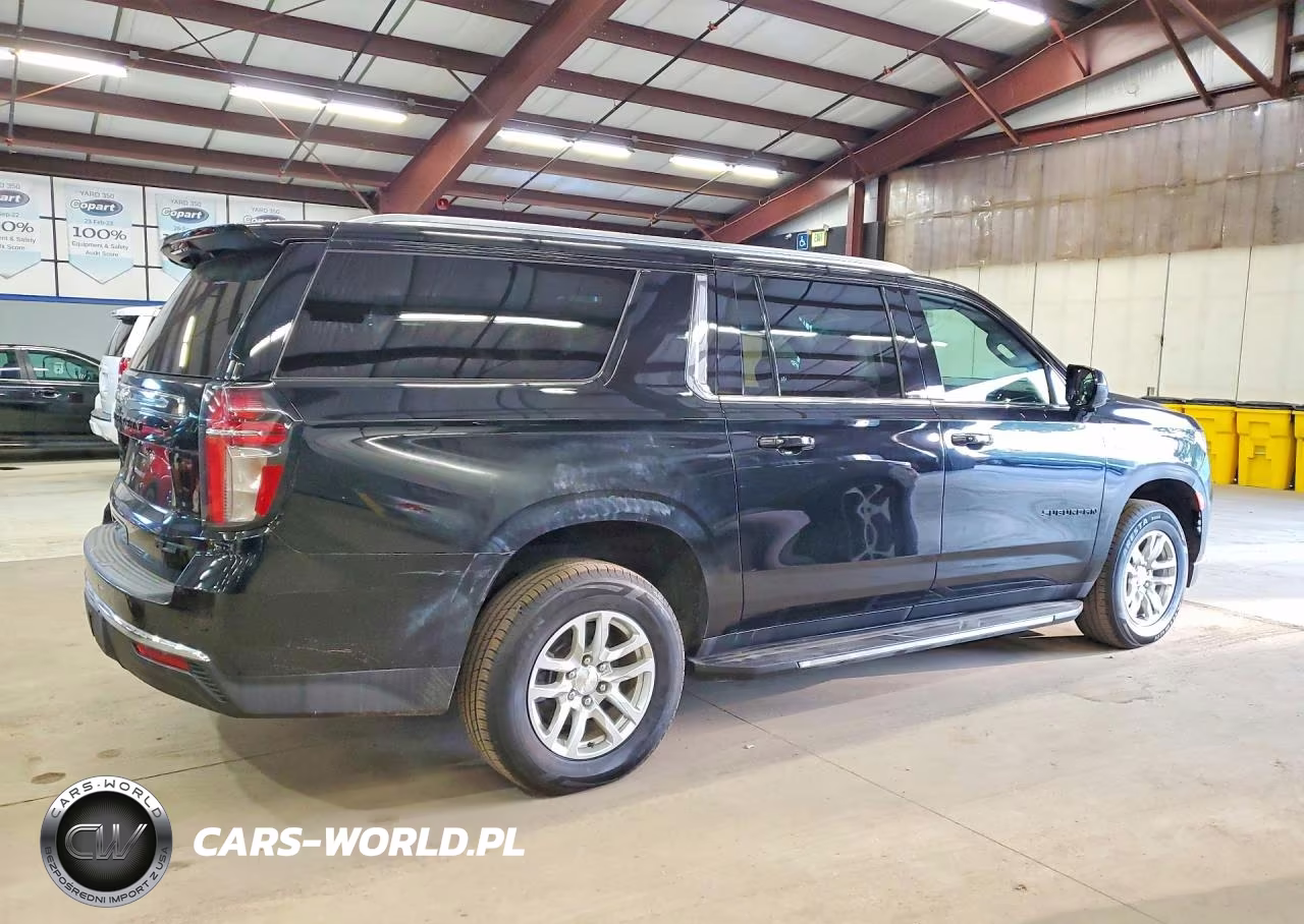 2021 Chevrolet Suburban K1500 Ls VIN:1GNSKBKDXMR492589 - 3