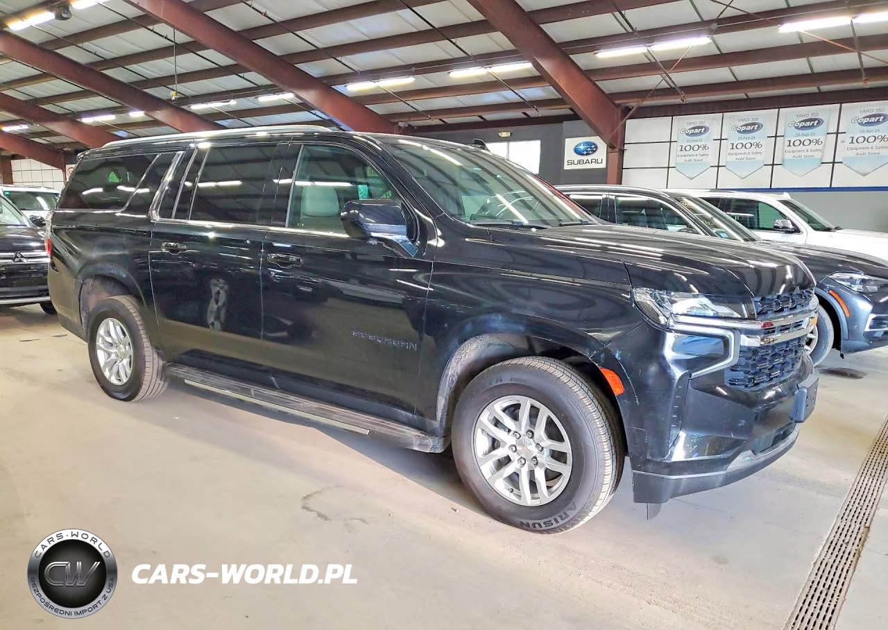 2021 Chevrolet Suburban K1500 Ls VIN:1GNSKBKDXMR492589 - 4