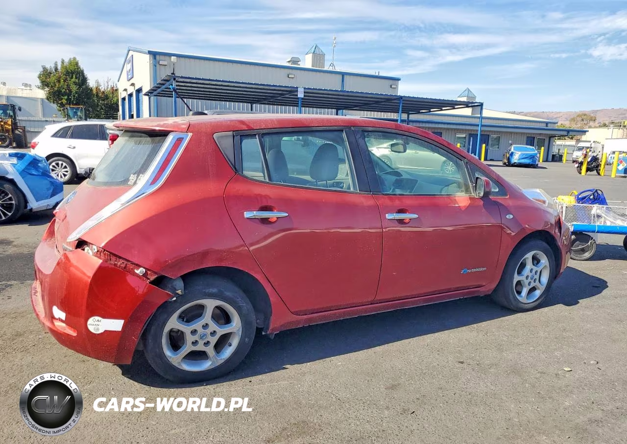 2012 Nissan Leaf Sv VIN:JN1AZ0CP7CT017175 - 3