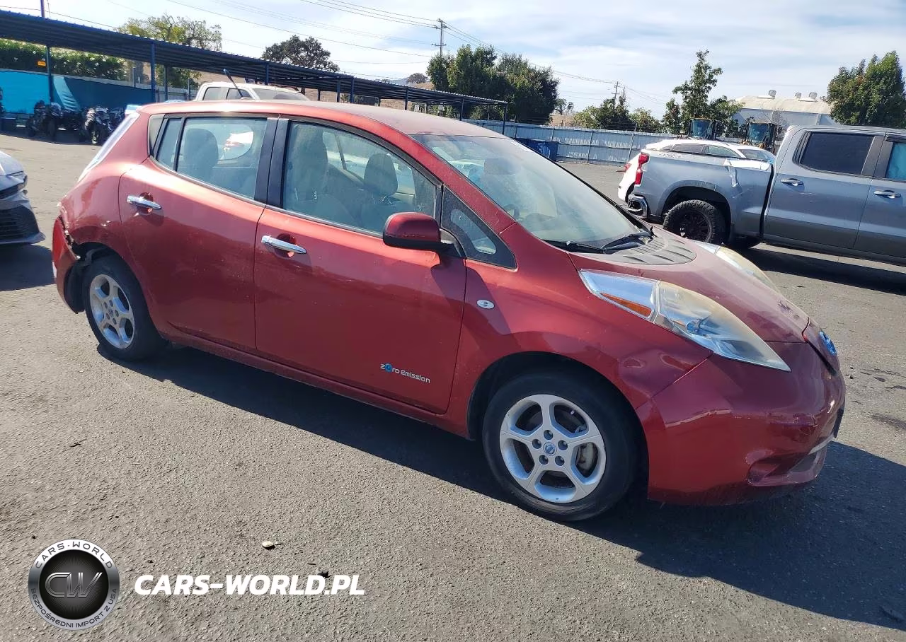 2012 Nissan Leaf Sv VIN:JN1AZ0CP7CT017175 - 4