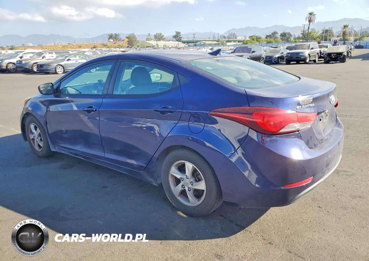 2014 Hyundai Elantra Se VIN:5NPDH4AE8EH485669 - 2