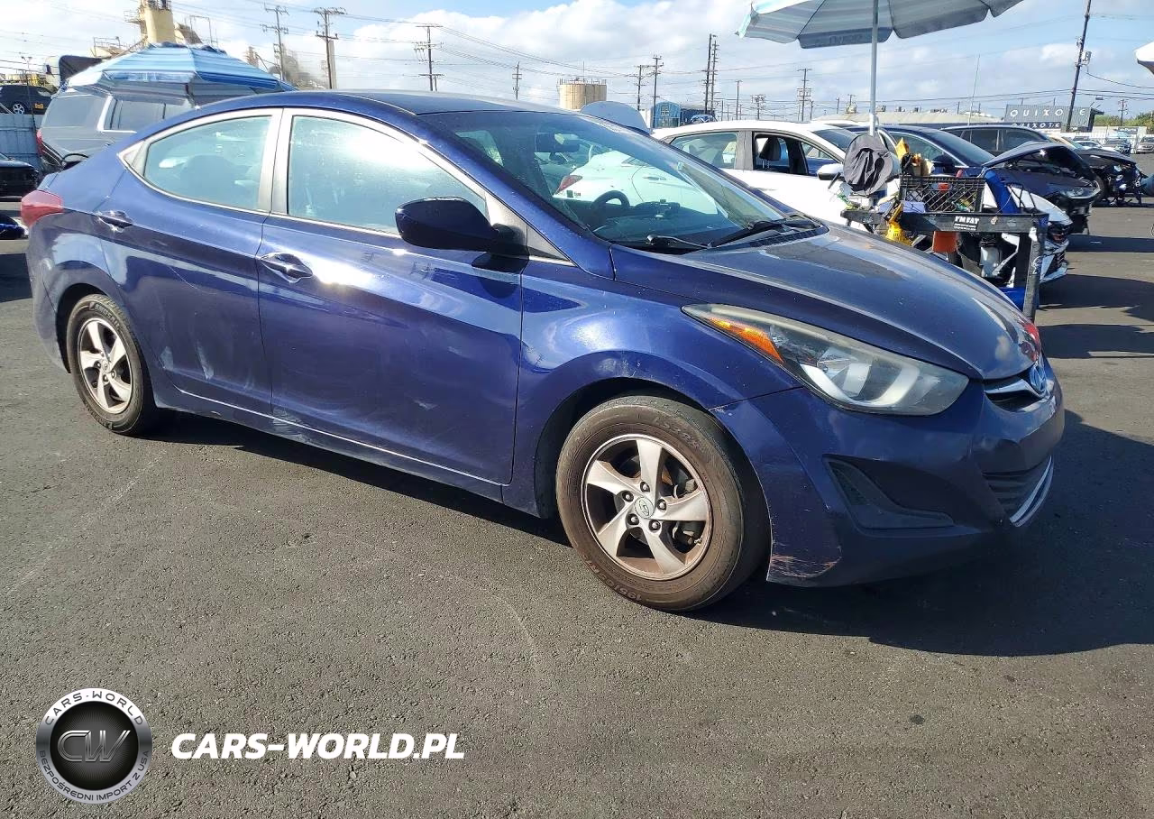 2014 Hyundai Elantra Se VIN:5NPDH4AE8EH485669 - 4