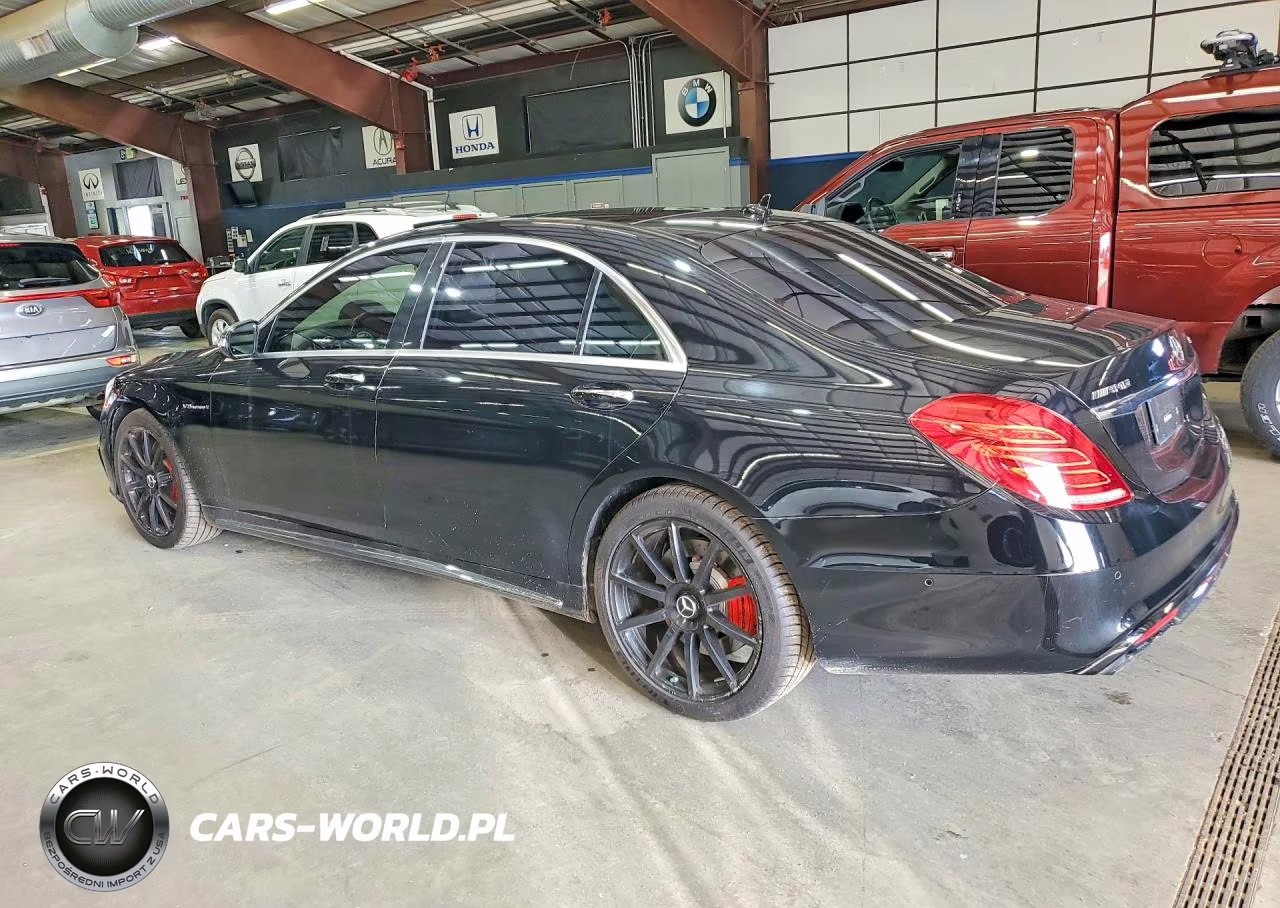 2017 Mercedes-Benz S 63 Amg VIN:WDDUG7JBXHA286408 - 2