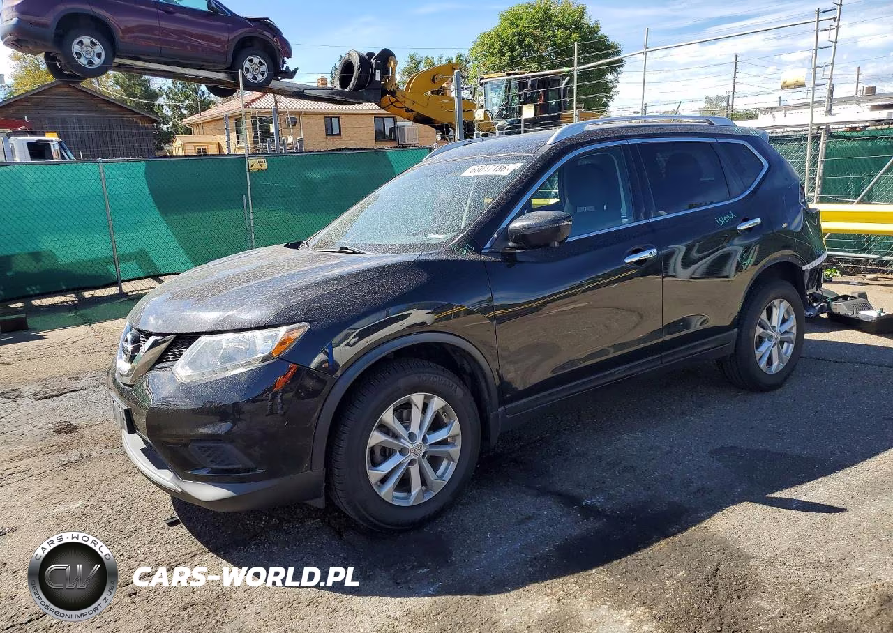 2016 Nissan Rogue Sv VIN:KNMAT2MV0GP646377 - 1