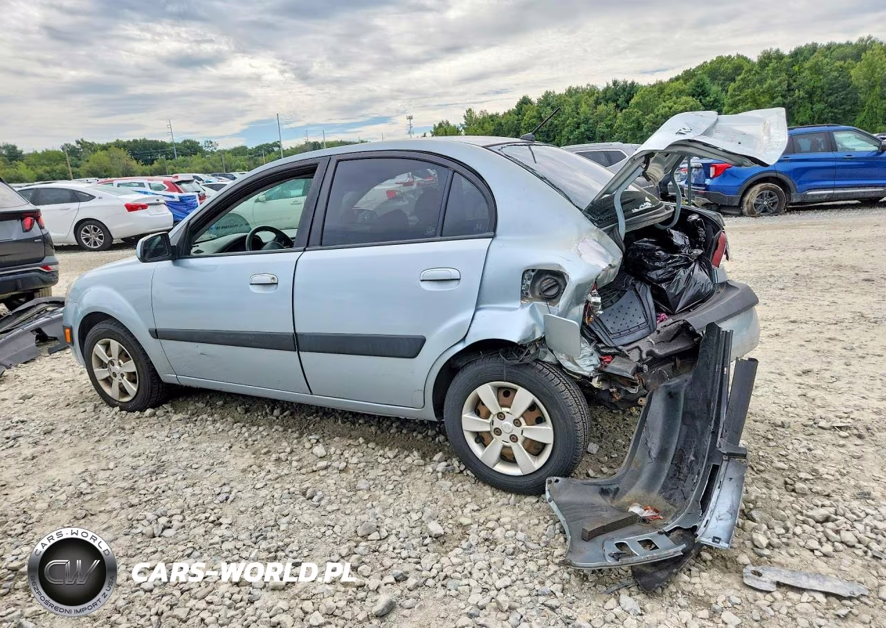 2007 Kia Rio Base VIN:KNADE123676192125 - 2