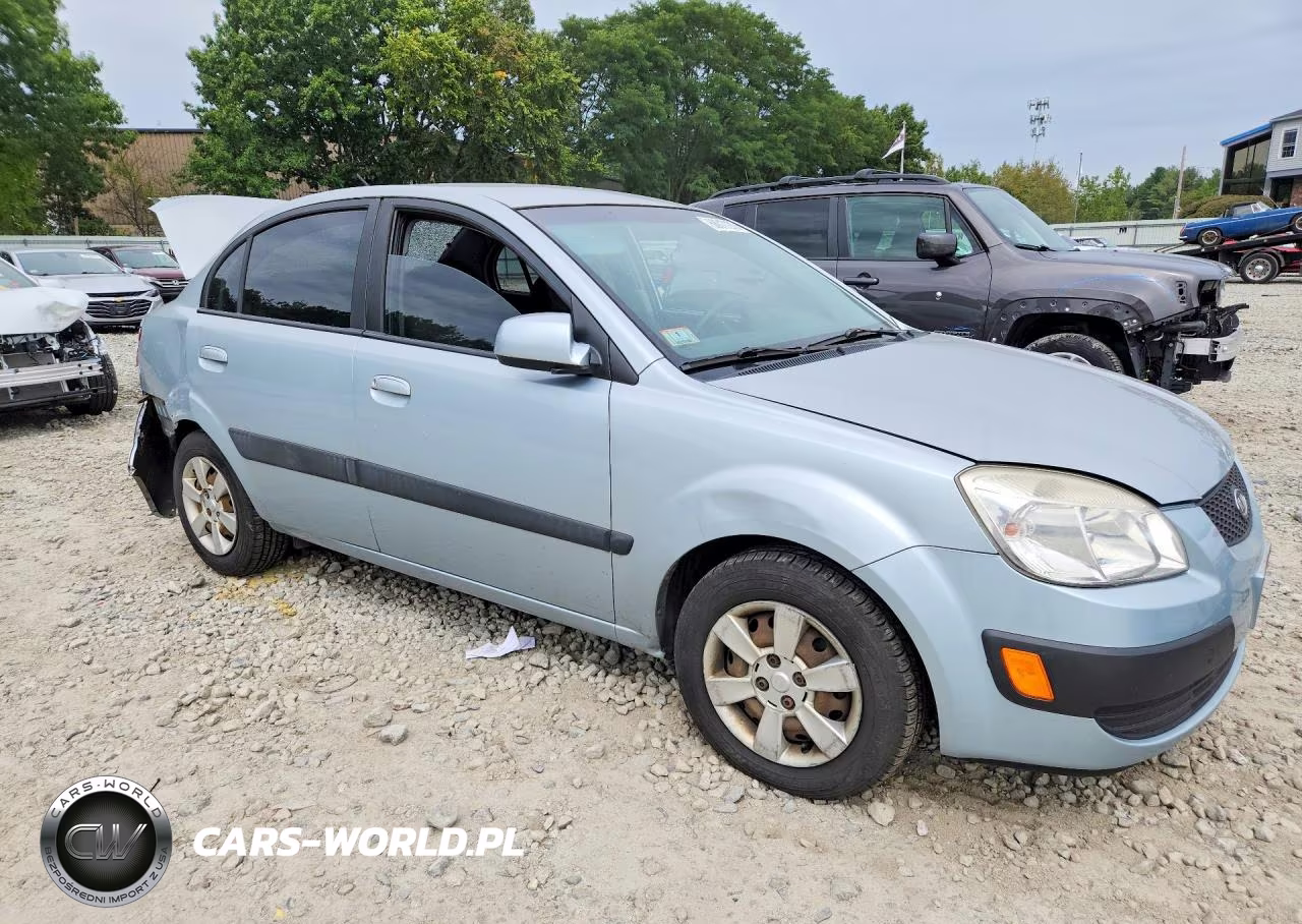 2007 Kia Rio Base VIN:KNADE123676192125 - 4