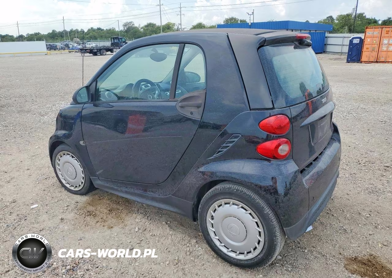 2015 Smart Fortwo Pure VIN:WMEEJ3BA2FK800890 - 2