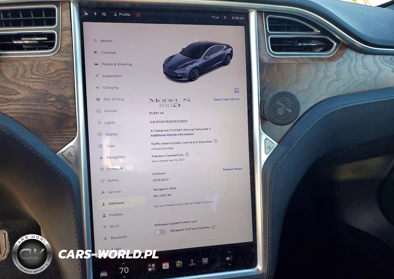 2017 Tesla Model S VIN:5YJSA1E28HF226824 - 9