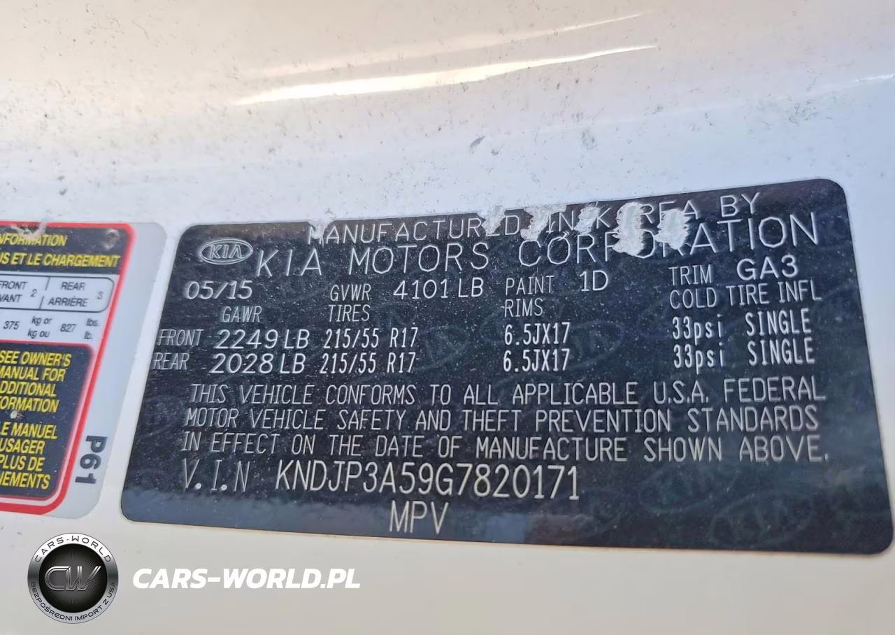 2016 Kia Soul + VIN:KNDJP3A59G7820171 - 12