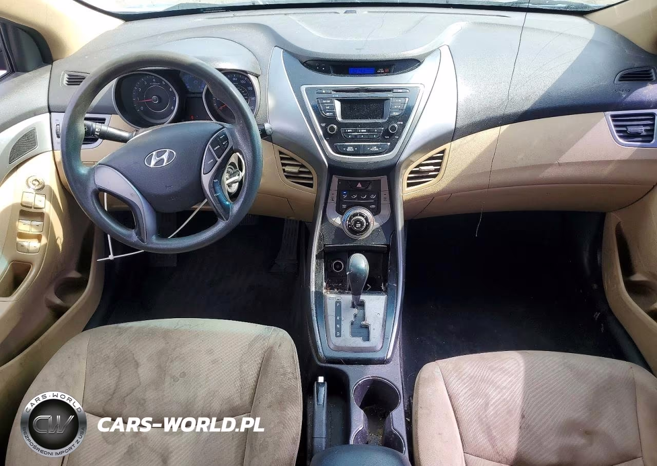 2013 Hyundai Elantra Gls VIN:KMHDH4AE0DU766669 - 8