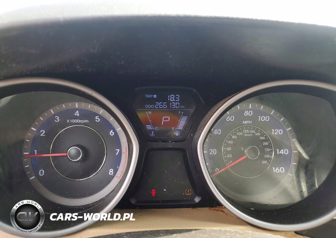 2013 Hyundai Elantra Gls VIN:KMHDH4AE0DU766669 - 9