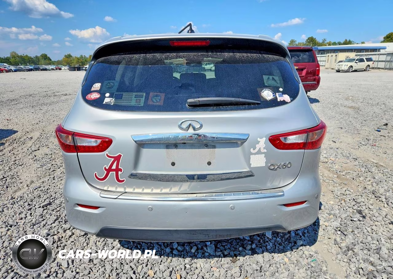 2014 Infiniti Qx60 Base VIN:5N1AL0MN4EC549378 - 6