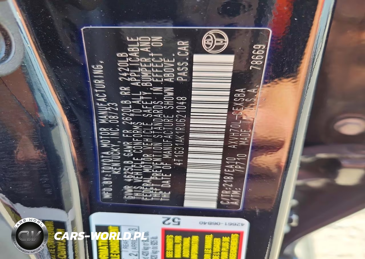 2024 Toyota Camry Hybrid Se VIN:4T1G31AK1RU621048 - 12