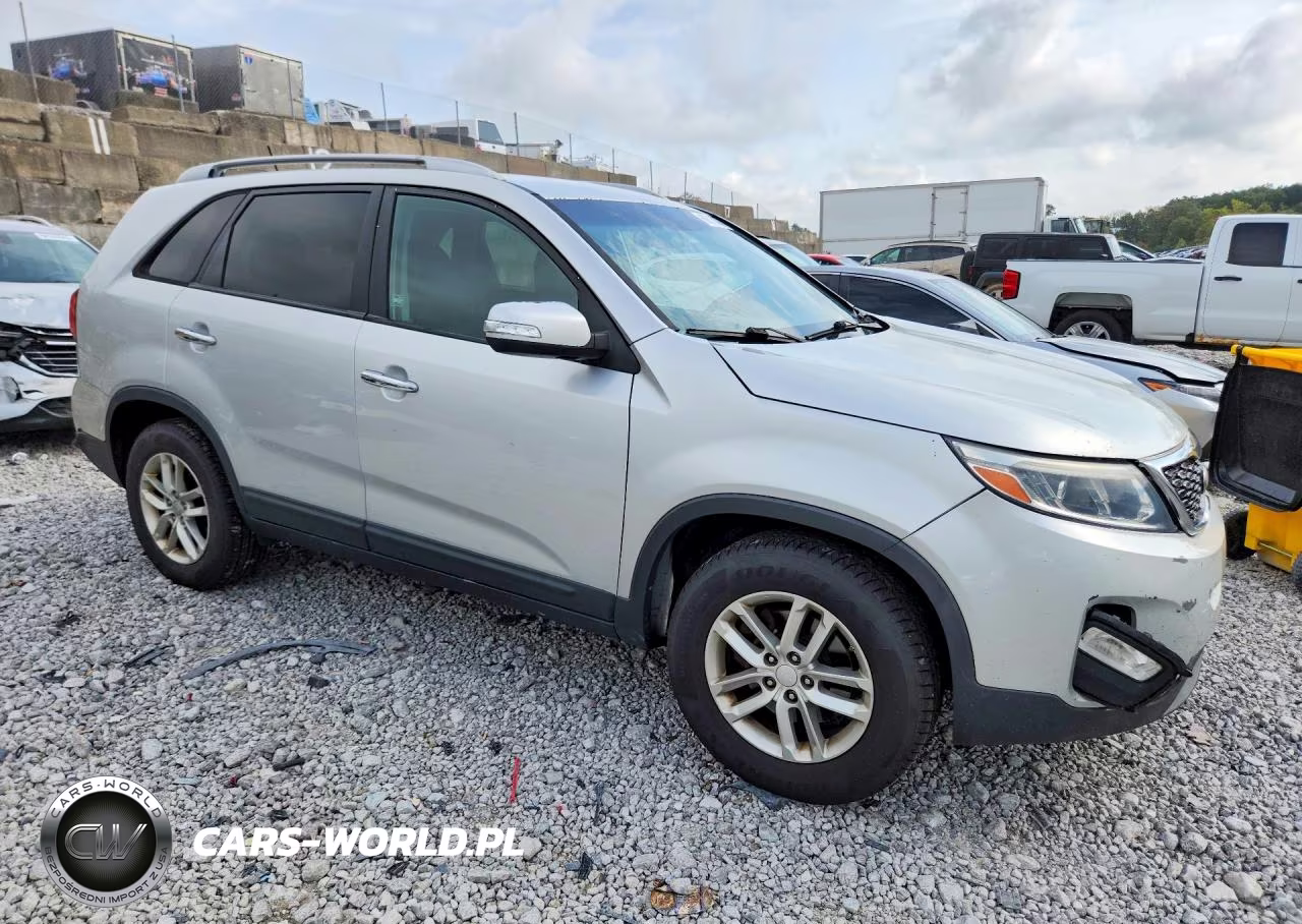 2014 Kia Sorento Lx VIN:5XYKTDA66EG475437 - 4