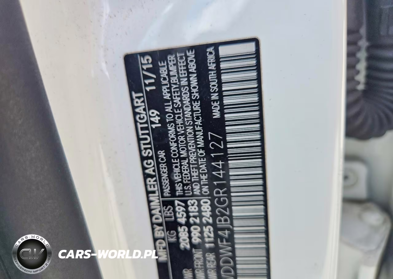 2016 Mercedes-Benz C 300 VIN:WDDWF4JB2GR144127 - 12