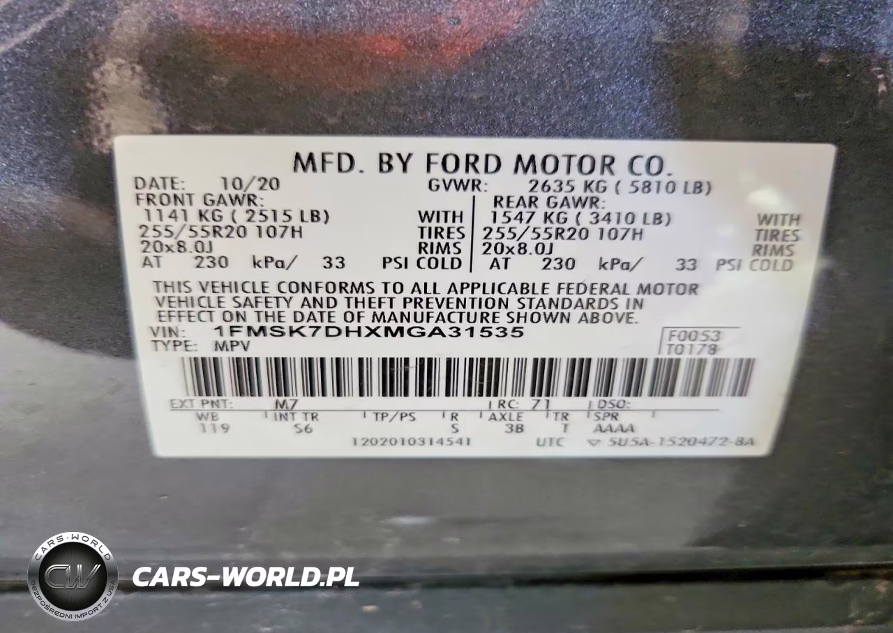 2021 Ford Explorer Xlt VIN:1FMSK7DHXMGA31535 - 13