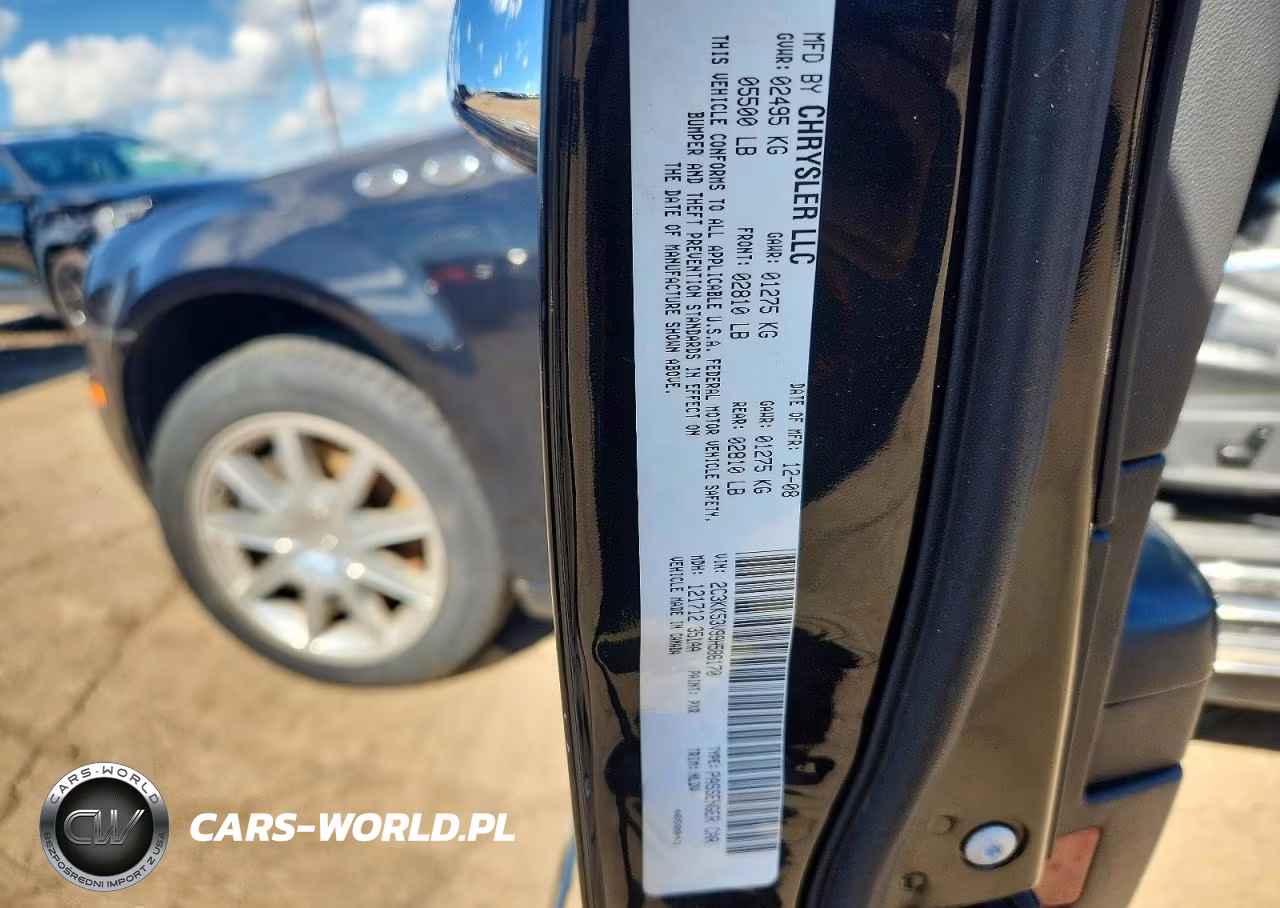 2009 Chrysler 300 Touring VIN:2C3KK53V99H586170 - 12