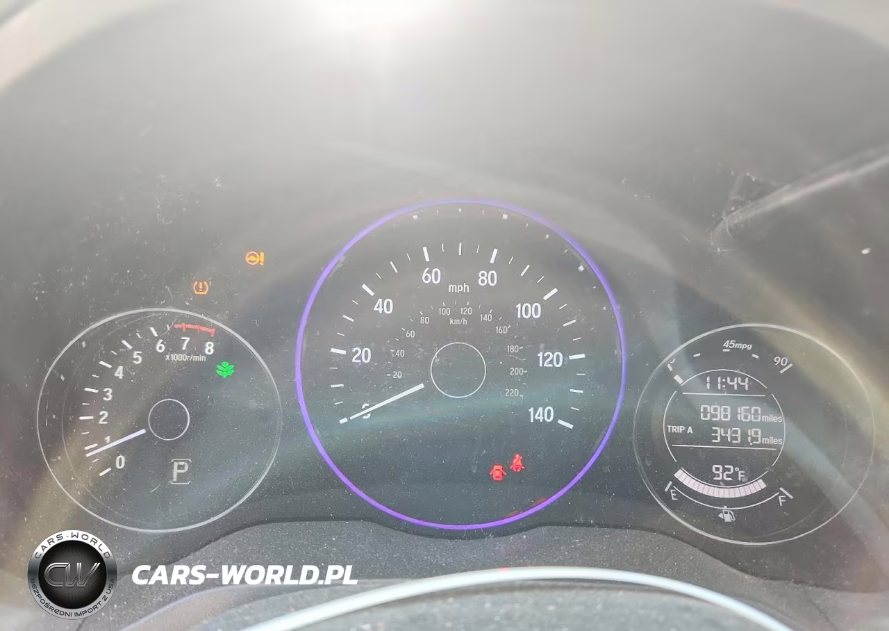 2017 Honda Hr-V Lx VIN:3CZRU6H31HG707591 - 9