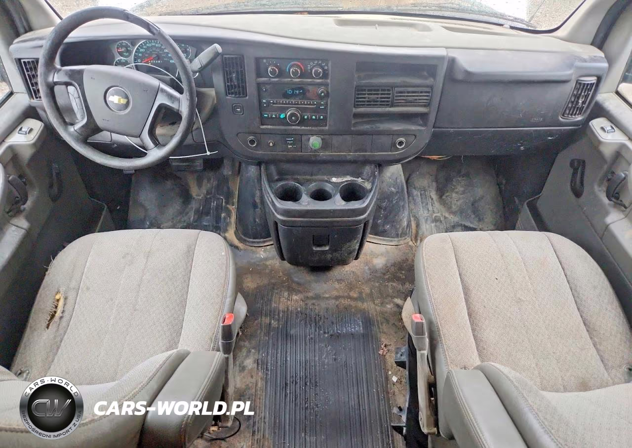 2013 Chevrolet Express 2500 Cargo Delivery Van VIN:1GCWGFCA4D1135821 - 8