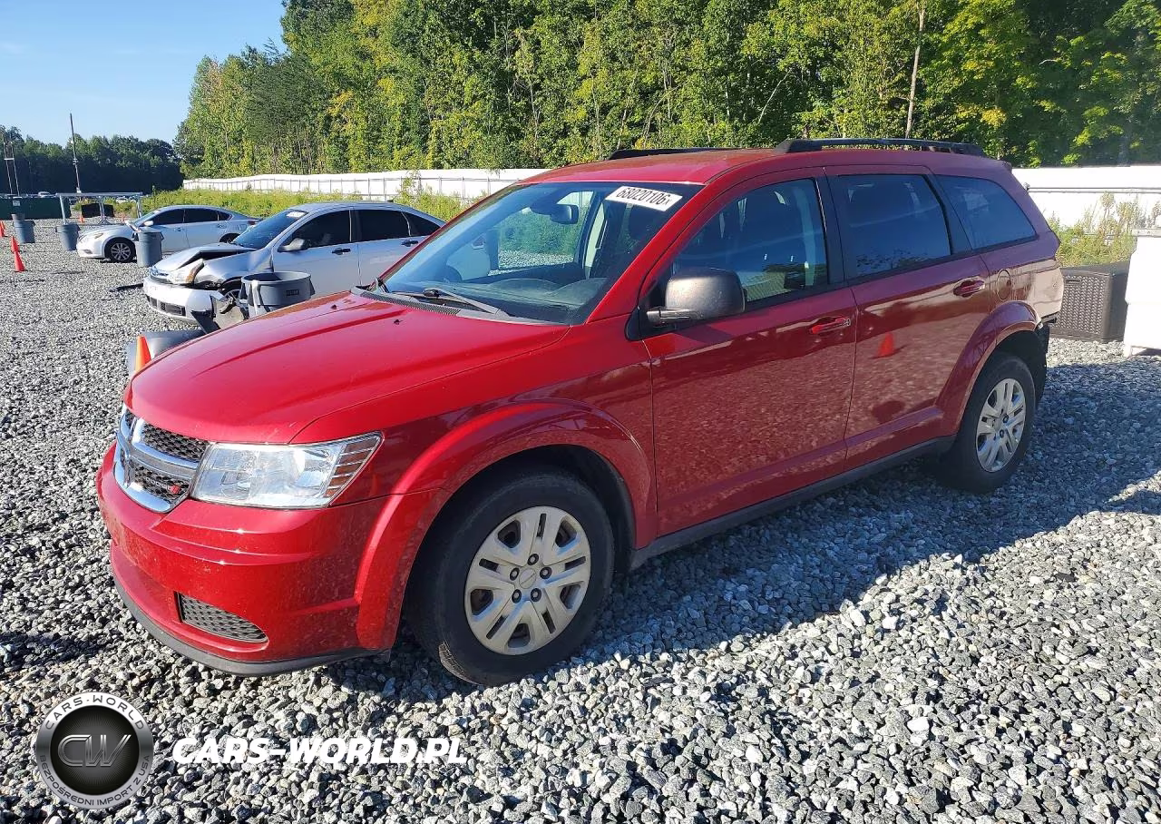 2018 Dodge Journey Se VIN:3C4PDCABXJT428571 - 1