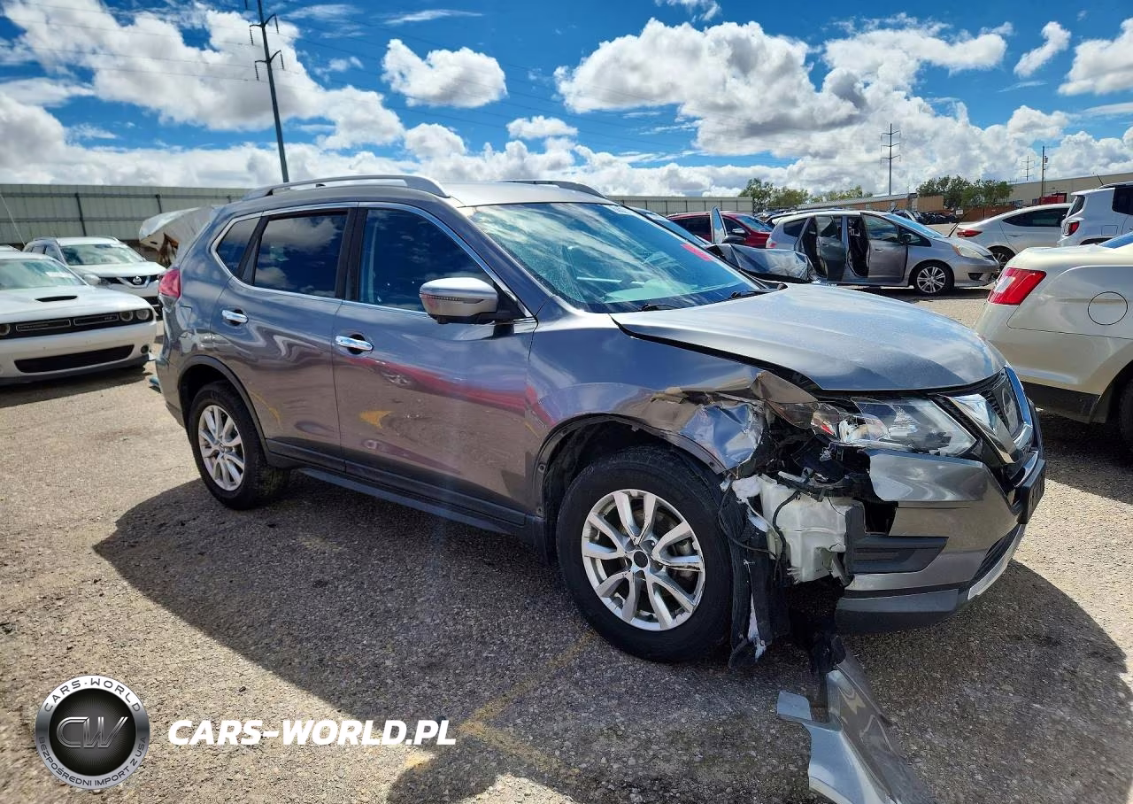 2017 Nissan Rogue Sv VIN:KNMAT2MV7HP586194 - 4