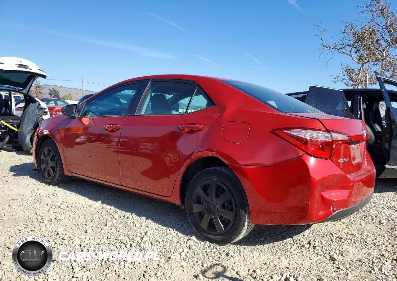 2018 Toyota Corolla Le VIN:5YFBURHE5JP843328 - 2